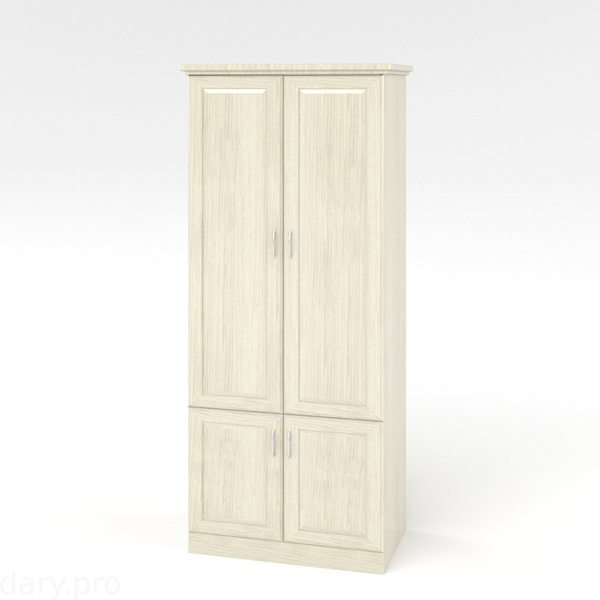 Шкаф 2 дверный Бук+тополь