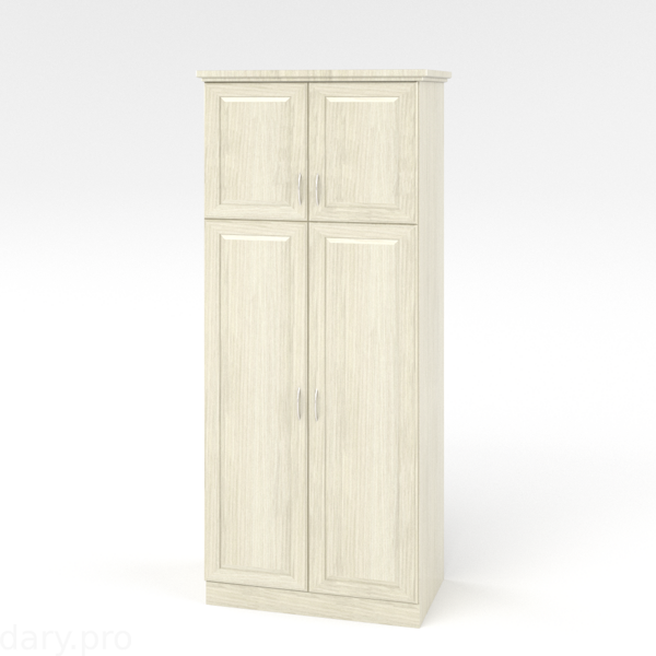 Шкаф 2 дверный Бук+тополь