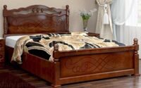 Кровать КАРИНА 14 (орех) с подъёмным механизмом