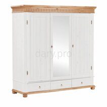 Шкаф Хельсинки 3SP из массива сосны АНТИК